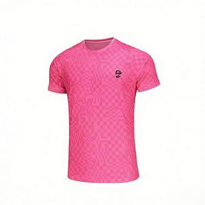 Camisetas Deportivas de Manga Corta al por Mayor, Personalizadas con Logotipo, de Secado Rápido, Ligeras, de Poliéster, para Fitness, Casual, Maratón, Gimnasio y Running - Product Image 3