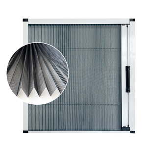 <span class=keywords><strong>Mosquitera</strong></span> Retráctil de Aluminio para Puerta Corredera de 30 mm con Diseño Moderno, Malla Plegable Desmontable y Malla Fija - Product Image 1