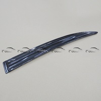 Olotdi - Visera de Ventana de Fibra de Carbono Negra de Primera Calidad, Protector Solar y Contra la Lluvia para Civic Type R 2009+