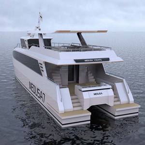 Katamaran/perahu/kapal/yacht Mewah dari Paduan Aluminium Buatan Cina yang Terjangkau dan Andal dengan Kecepatan Tinggi - Product Image 5