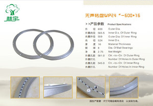 Cuscinetti per giradischi <span class=keywords><strong>lazy</strong></span> <span class=keywords><strong>susan</strong></span> in alluminio da 24 ''a basso rumore - Product Image 2
