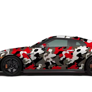 Vinilo Adhesivo para Envolver Automóviles con Estampado de Moda, Vinilo Adhesivo para Envolver Automóviles con Diseño de Camuflaje <span class=keywords><strong>Bape</strong></span> - Product Image 3