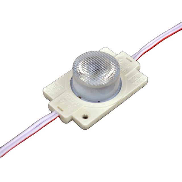 12V 1.5W SMD 3030 High Power Outdoor Double Side Illumination Light Box Led Module with Lens