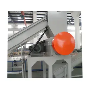 2024 Thượng Hải thiên nga 300 kg/giờ chất thải bẩn nhựa PP PE chất thải phim tái chế dòng giặt