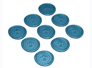 สติกเกอร์แวกซ์ปิดผนึกแบบกำหนดเองมีกาวในตัวสำหรับเคลือบแวกซ์แสตมป์บัตรจดหมายแบบสร้างสรรค์ - Product Image 2