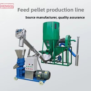 HENGQI Nouvelle Broyeuse Commerciale Automatique de Granulés Alimentaires pour Animaux, Capacité 7,5 Tonnes/Heure, Machine Électrique en Fer Haute Efficacité, Faible Coût - Product Image 2