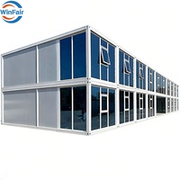 Maisons modulaires préfabriquées de luxe WinFair China en conteneurs – Idéales pour les maisons d'appoint, les maisons d'hôtes ou les dortoirs