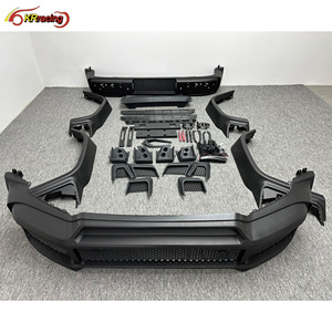 Kit de Carrosserie PP de Style B, Pare-chocs, Capot en Fibre de Carbone Sec pour <span class=keywords><strong>Mercedes</strong></span> Benz Classe <span class=keywords><strong>G</strong></span> W464 G63 <span class=keywords><strong>G</strong></span> Wagon <span class=keywords><strong>AMG</strong></span> G500 G550 2019-2024 - Product Image 2