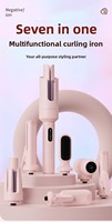 Styler à air chaud détachable avec 7 têtes interchangeables, bouclage bidirectionnel, soin des cheveux, coiffure longue durée, kit de coiffage domestique
