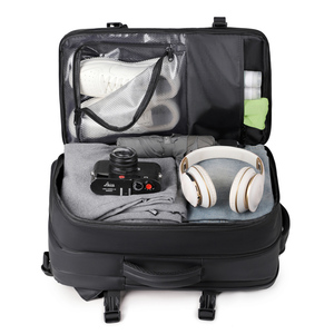 Mochila de Viaje de Poliéster de Moda con Logotipo Personalizado, Gran Capacidad, Impermeable, para Negocios y Portátil - Product Image 4