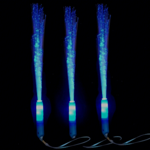 Fiber Optic Glow Wand <b>Light</b> Stick Flower Shape Battery Operated Outdoor <b>Party</b> Decoration Adult Use - Product Image 4