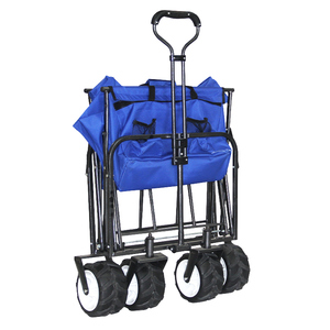 Katlanır vagon açık bahçe parkı programı çocuklar katlanabilir vagon taşınabilir plaj kamp katlanabilir market arabası - Product Image 2