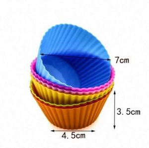 6/12PCS Ceramic Round Heart <b>Cake</b> Baking Nozzle Kit 2 Kitchen Cooking <b>Supplies</b> <b>Cake</b> <b>Decorating</b> Tools - Product Image 3
