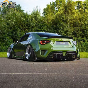 Chất lượng cao Robot cơ thể rộng Kit cho TOYOTA gr86 cho Subaru Brz 2022 + Nâng cấp Phụ tùng xe hơi bên váy Chắn Bùn khuếch tán phía sau - Product Image 6
