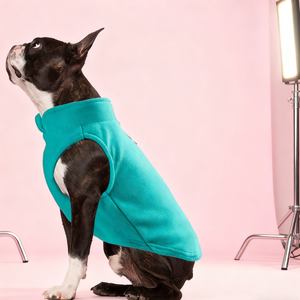 Superventas Polar Fleece Ropa para mascotas Accesorios Cálido Fleece Color sólido Cachorro Traje Gato Perro Suéteres Abrigo Chaqueta - Product Image 3