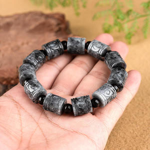 Pulsera de Jadeíta Negra Natural Auténtica, Pulsera de Jade para Hombre y Mujer, Jade al por Mayor SL38 - Product Image 3