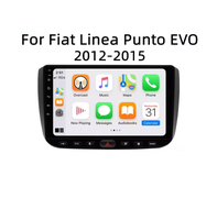 Lecteur multimédia pour voiture Fiat Linea Punto EVO 2012-2015, autoradio Android 9 pouces avec GPS, WiFi, audio, Carplay