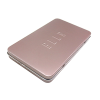 Palettes de fards à paupières vides en vrac, étiquette privée, emballage de maquillage en métal de haute qualité