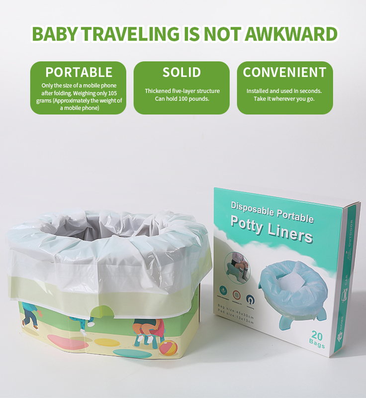 20 Pcs Disposable Urine Bags Bulk