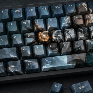 Teclas PBT Personalizadas <span class=keywords><strong>VALORANT</strong></span> <span class=keywords><strong>Deadlock</strong></span> 68, Sublimación de Tinta, Perfil Cherry, Juego de Teclas para Teclado Mecánico para Juegos - Product Image 5