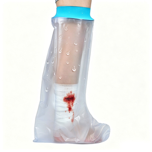 2026 Housse de protection longue, souple et imperméable pour bain, corps entier et jambes, et pour plâtre scellé des bras - Product Image 5