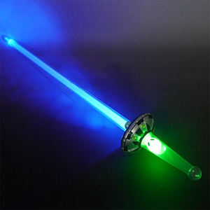 Baguette d'épée UFO <span class=keywords><strong>Laser</strong></span> lumineuse PVC et plastique épée spatiale clignotante électronique pour jeux <span class=keywords><strong>de</strong></span> noël jouet cadeau pour enfants - Product Image 3