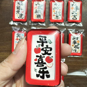 Imanes Redondos Personalizados JWEIJIA de 25-67MM con Diseño de Corazón Colorido, Pegatinas Magnéticas para Pizarra Blanca, Regalo - Product Image 3