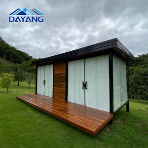 Cabane <span class=keywords><strong>de</strong></span> <span class=keywords><strong>plage</strong></span> <span class=keywords><strong>de</strong></span> luxe compacte Dayang à construction rapide, en panneaux sandwich respirants, pour maisons en bois extérieures en Israël et les Caraïbes - Product Image 1