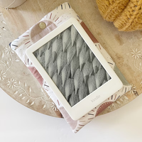Étui de protection rembourré en néoprène personnalisé pour liseuse, pochette de rangement pour livre et carnet avec poche frontale, style fourre-tout pour Kindle