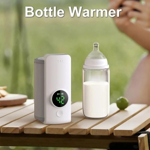 <b>USB</b> Multifunctional High-capacity Feeding Bottle Smart Temperature <b>Control</b> Warmer Screen Bottle Warmer Sleeve - Product Image 3