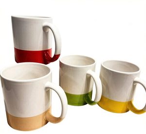 แก้วเซรามิก 330 มล. |   ดีไซน์สองสี |   พิเศษสำหรับกาแฟและ<span class=keywords><strong>ชา</strong></span> ให้สัมผัสเนียนนุ่ม ไม่เหนียวเหนอะหนะ - Product Image 2
