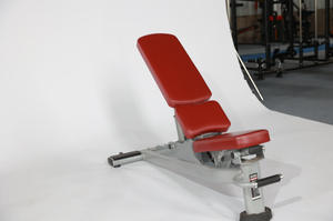 Panca per Pesi Regolabile DINUO con Rotelle Scorrevoli per Facile Movimento e Allenamento della Forza del Torace a <span class=keywords><strong>Casa</strong></span> o in Palestra - Product Image 1