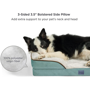 Bestseller Luxus Rechteck Modernes Haustier bett Großes erhöhtes beheiztes Memory Foam Wasch bar Beruhigender Hund Abnehmbare Abdeckung Alle Jahreszeiten - Product Image 5