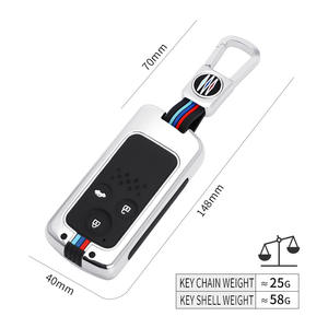 เคสกุญแจโลหะผสมสังกะสีสำหรับ CRV รุ่นที่เก้า ซีวิค รุ่นที่แปด แอคคอร์ด ซิโบ รุยเก ลายภาพธุรกิจ สไตล์วินด์ - Product Image 3