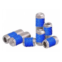 Vis sans tête à embase hexagonale M3-M8 en nylon A2-70, supportées par l'OEM, pour fixation anti-vibration