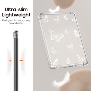MoKo Ultra Clear Soft Flexible Transparent TPU Skin Bumper Back Cover Shell Case pour <span class=keywords><strong>Kindle</strong></span> <span class=keywords><strong>Paperwhite</strong></span> 11 6.8 Inch - Product Image 5