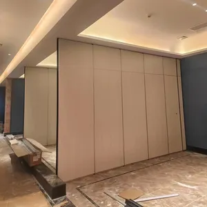 Singapore Hotel camera privata del muro divisorio mobile sala da ballo pieghevole porta mobile parete divisoria acustica