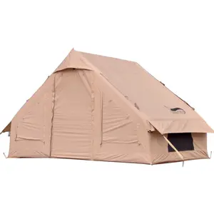 Outdoor Waterdichte Familie Opblaasbare Lucht Pole Tent Outdoor Camping Opblaasbare Yurt Huis Blow Up Tent