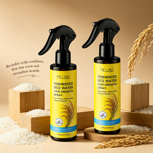 Spray para el Crecimiento del Cabello con Agua de Arroz Fermentada para Hombres, Cafeína, Activador de Folículos, Bruma Nutritiva, Spray para Dar Volumen al Cabello Fino - Product Image 6
