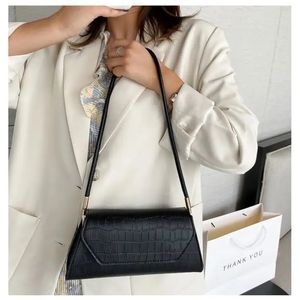 Hot Pu cuir Simple conception sous les bras sac à main femmes épaule pierre motif sacs en cuir Pu en vente femmes sacs à main - Product Image 4