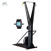 Ergómetro de Esquí con Resistencia de Aire para Rehabilitación Adaptativa Profesional, Recuperación de Atletas Postlesionarios y Sistema de Entrenamiento Nórdico