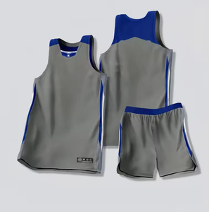 Camiseta de Baloncesto de Malla sin Mangas, Estilo Americano, Personalizada con Logotipo, Transpirable, de Secado Rápido, al Por Mayor - Product Image 3