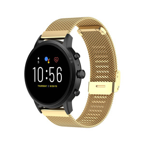 Correa de reloj Milanesa De 18mm 20mm 22mm para Samsung Galaxy <span class=keywords><strong>42mm</strong></span> 46mm correa de reloj <span class=keywords><strong>3</strong></span> 41mm/45mm Active2 correa de Metal para Garmin <span class=keywords><strong>Huawei</strong></span> <span class=keywords><strong>GT</strong></span> 2 - Product Image 4