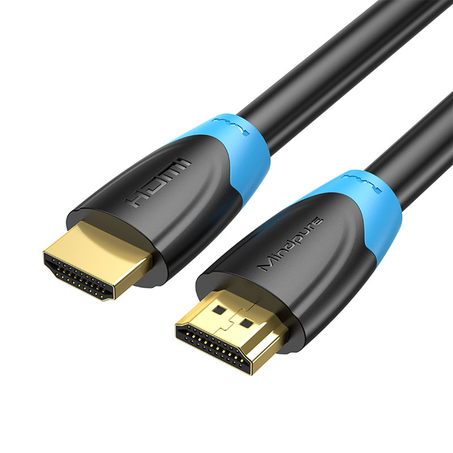 Mindpure 4K HDMI Cable 3M 10ft HDMI 2.0 4K 60Hz Gold Plated High Speed Male to Male for HDTV Projector Monitor Car Camera