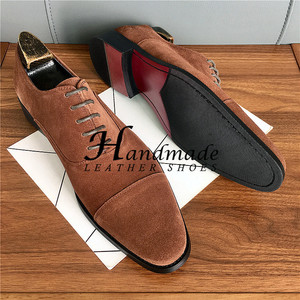 New model <b>Block</b> retro casual business leather shoes for men - genuine leather three-piece oxford shoes - Product Image 3
