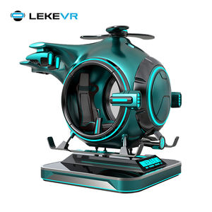 Cockpit de Simulateur de Vol 9D LEKE Avion pour Parc d'Attractions - Product Image 1