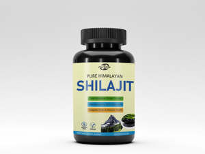 Capsules de Shilajit Naturel à Marque Blanche OEM 1000mg – Extrait de l'Himalaya pour le Soutien Énergétique – Végétalien, Sans OGM, Sans Gluten - Product Image 1