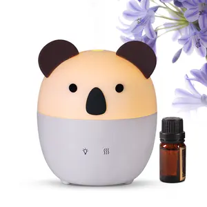 Pabrik Desain Paten Terbaru 160Ml Grosir Humidifier Ultrasonik Air Lucu Koala USB Anak Diffuser Minyak Esensial