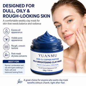 <span class=keywords><strong>Masque</strong></span> Facial Détoxifiant et Séborégulateur <span class=keywords><strong>Nila</strong></span> Vitamine C GHK-Cu Éclaircissant, <span class=keywords><strong>Masque</strong></span> à l'Argile Raffinant les Pores pour le <span class=keywords><strong>Visage</strong></span> - Product Image 5