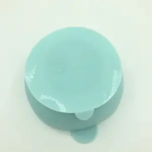 Vaisselle pour enfants bol en silicone de qualité alimentaire bol d'aspiration anti-goutte bol de nourriture complémentaire d'entraînement pour bébé